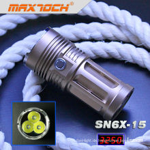 Maxtoch SN6X-15 3 * Cree T6 3250 Lumen hellsten Swat Taschenlampe